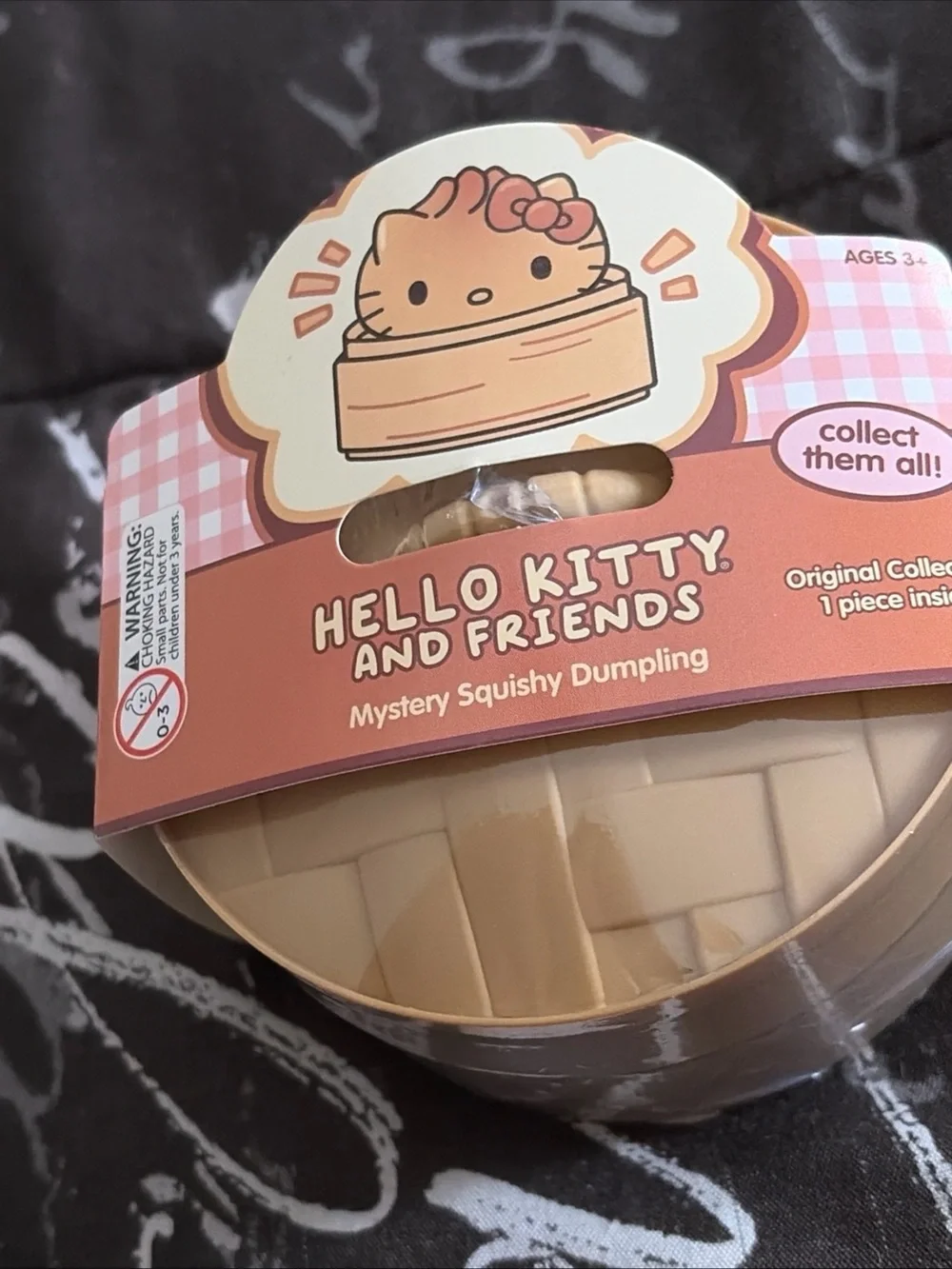 Hello Kitty Mystery Squishy Dumpling Collectible Toy new